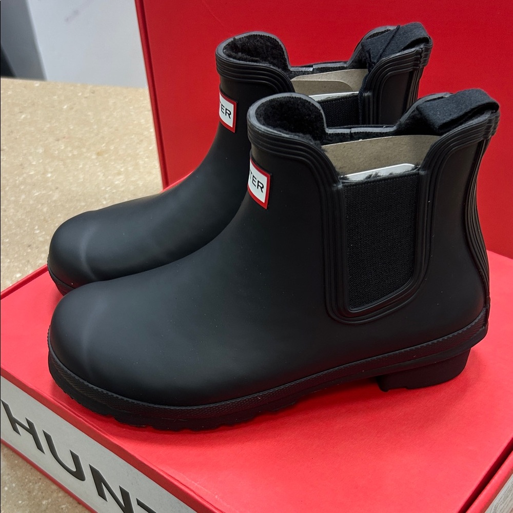 New❗️Hunter Women’s Original Insulated Chelsea Boots - Picture 2 of 8